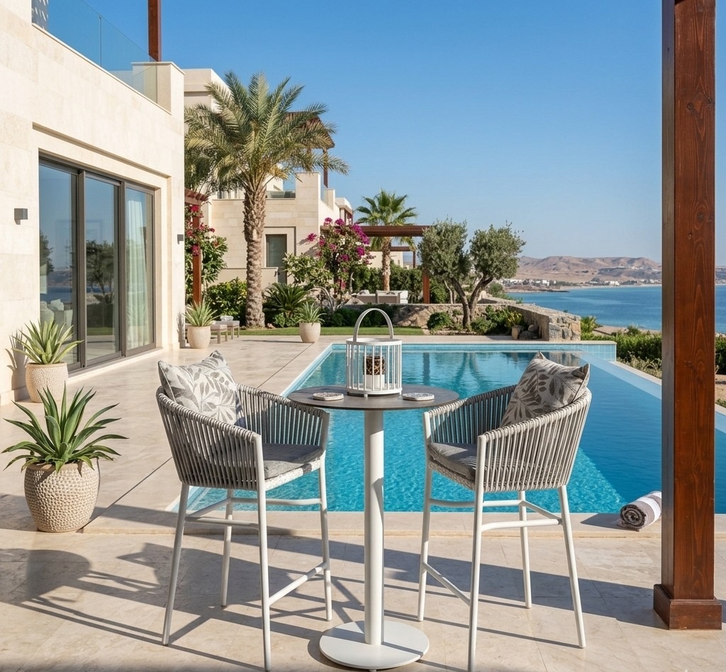 Very unique roped outdoor chair