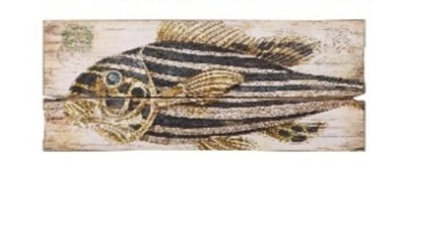 Wall Plaque With Fish