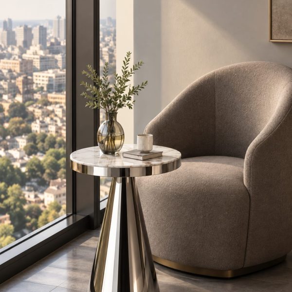 rounded table