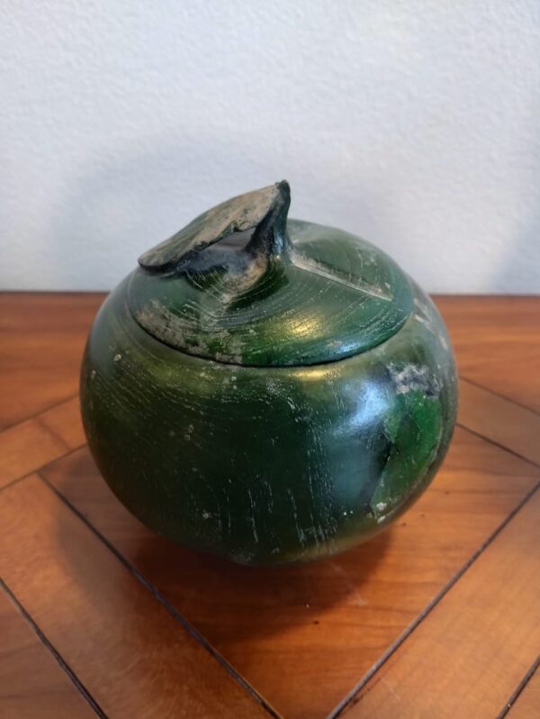 Small Green Wood Ashtray