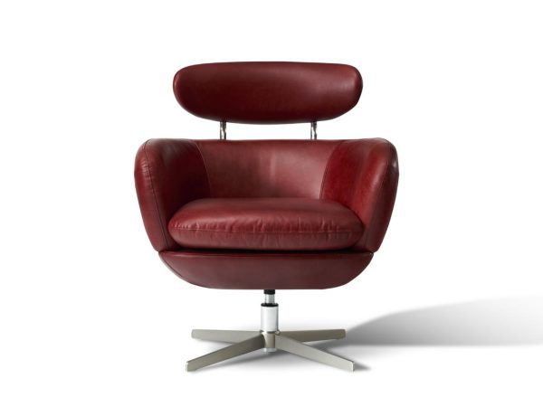 retro chic swivel lounge chair - Image 3