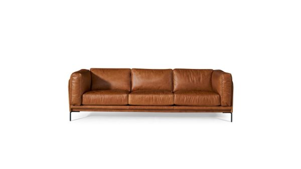 B.modern leather sofa - Image 3