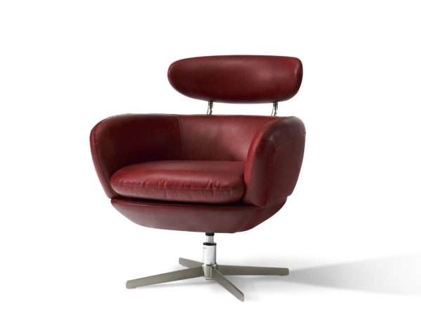 retro chic swivel lounge chair - Image 4