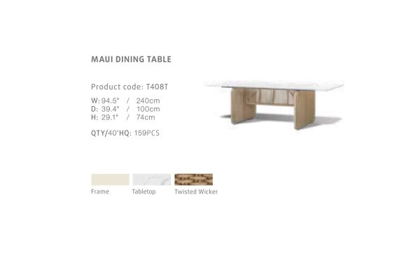 Maui dining table - Image 2