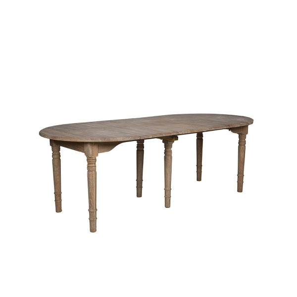 Rounded wooden Table - Image 4