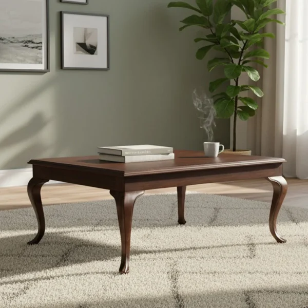 Dark Solid Wood Table