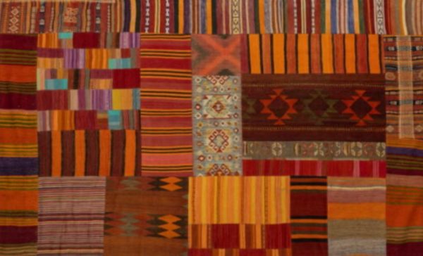 patchwork Iranian carpet - Image 3