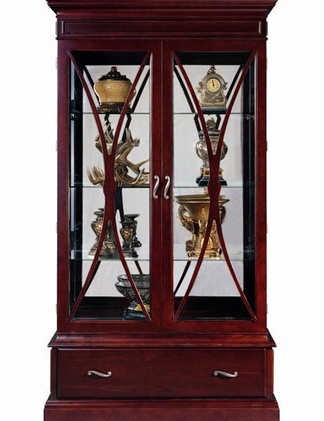 Classic Solid Wood Niche With Glass