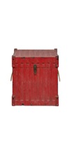 Vintage red wooden limited edition Box
