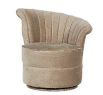 Light pink velvet chair