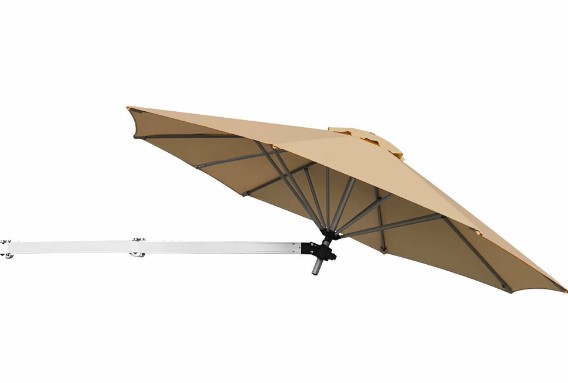 Mountain Parasol Beige sunshade fabric Belgium Origin
