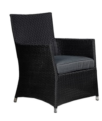 Outdoor seat cushion against all atmospheric actions