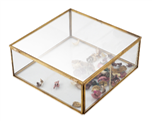 Brass Edge Storage Box Gold Large