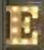Letter E Led Lights