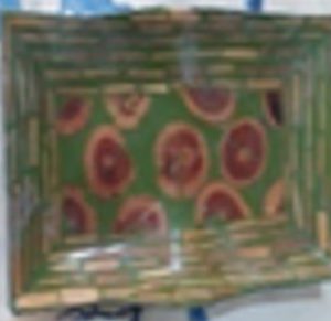 WOODEN RECTANGULAR PLATE