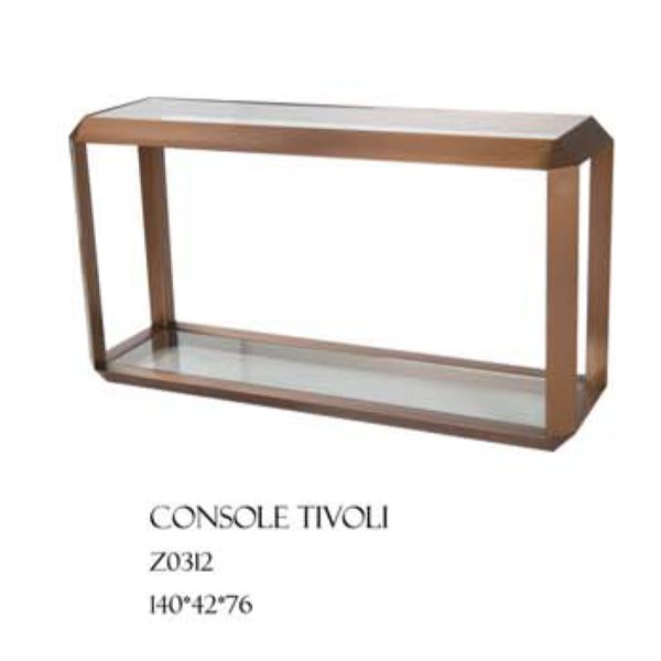 Bronze side table