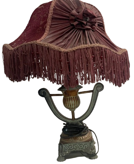Metal table lamp