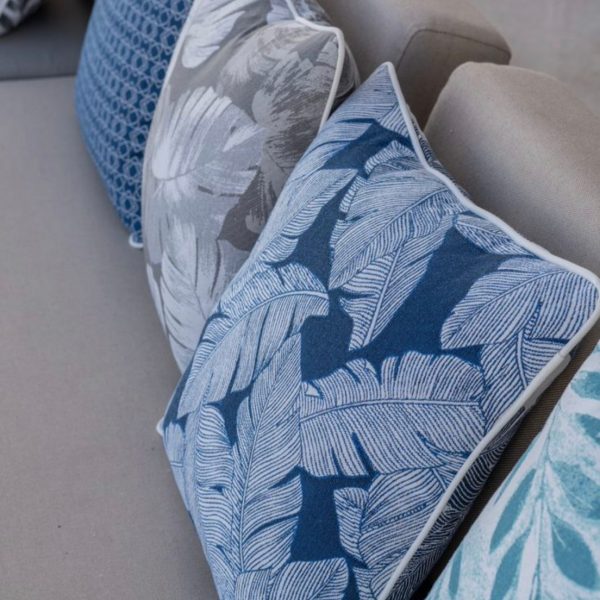 Floral outdoor cushions