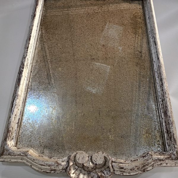 Mirror with frame and wood back French Origin