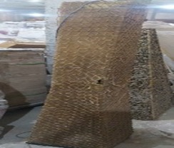 Bamboo stand lighting unit