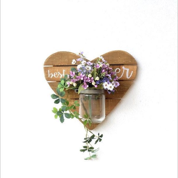 Wood Heart Wall Décor