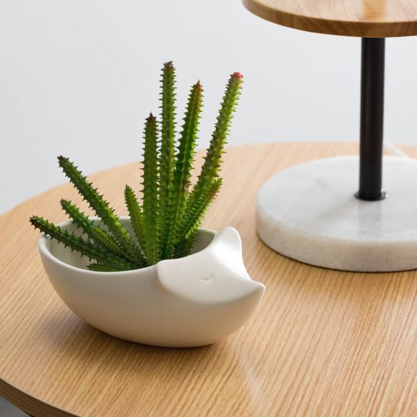 Dolomite Mouse Shaped Planter